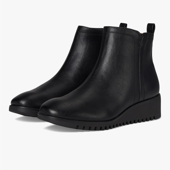 Eurosoft Shoes - Eurosoft Dallan Side Zip Black Ankle Boots